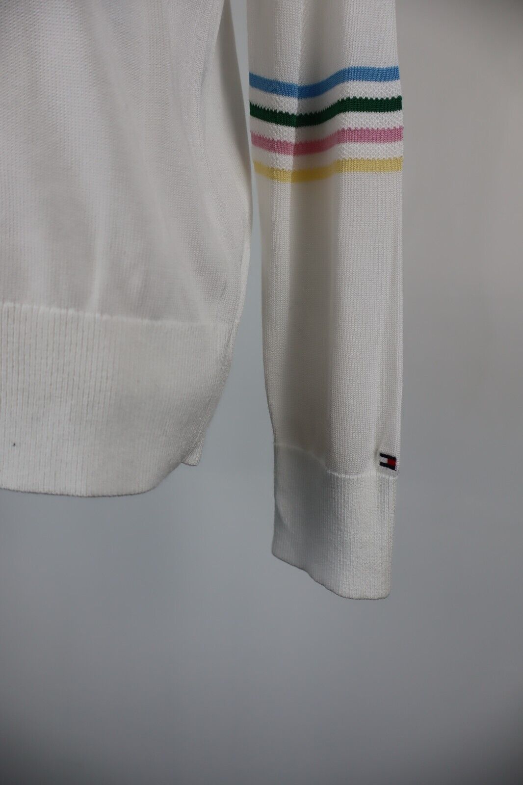 TOMMY HILFIGER MAGLIONE VINTAGE UOMO COTONE Tg. S MAN COTTON SWEATER CASUAL