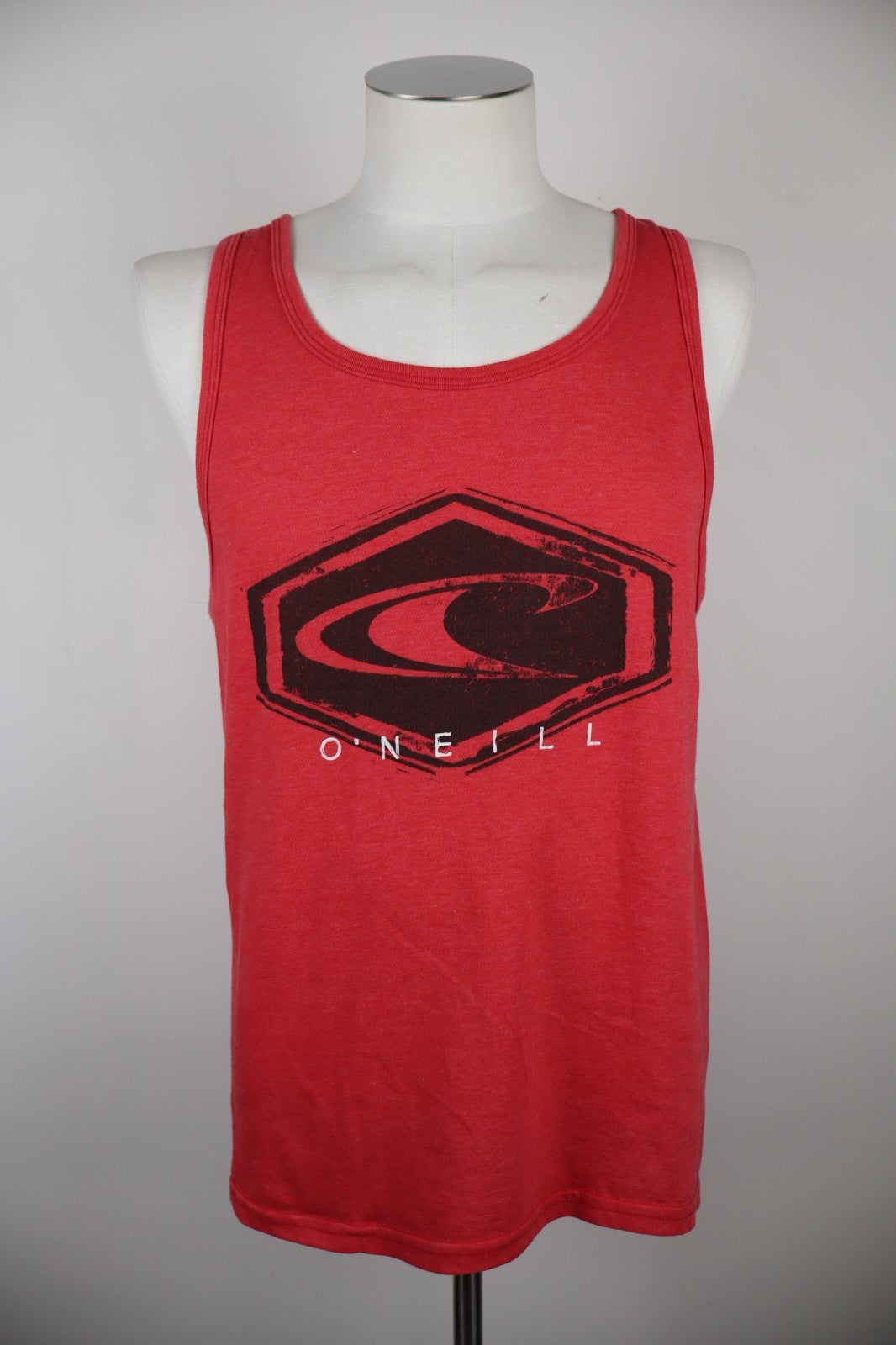 O'NEILL CANOTTA MAGLIA UOMO TG M MAN T-SHIRT CASUAL VINTAGE COTONE COTTON ROSSO