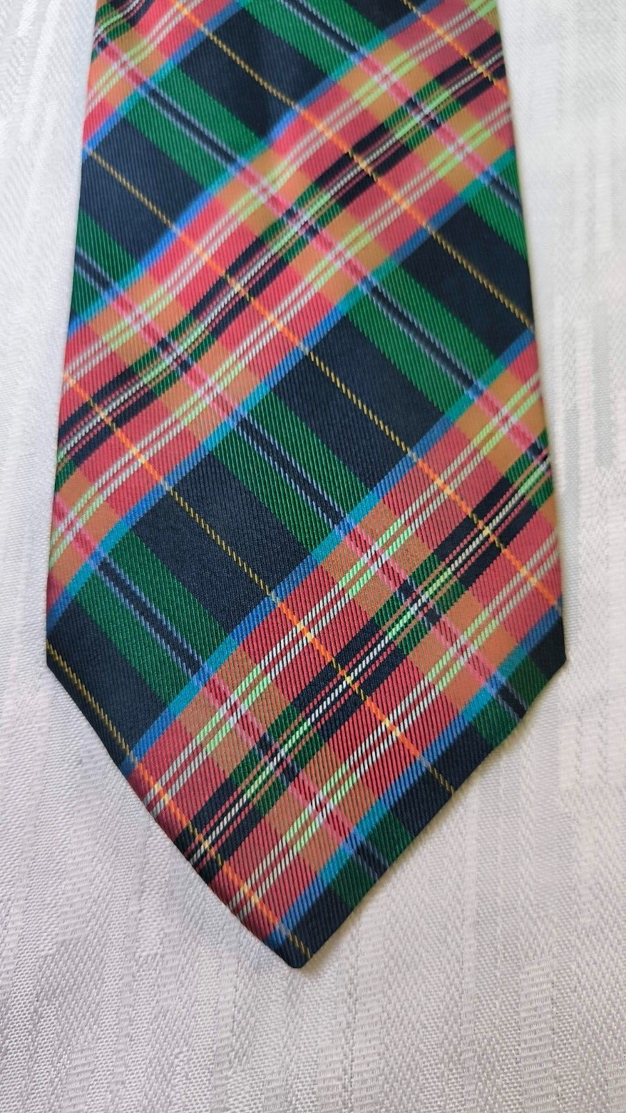 FUMAGALLI 100%  SILK TIE SETA CRAVATTA UOMO NECKTIE MADE IN ITALY VINTAGE