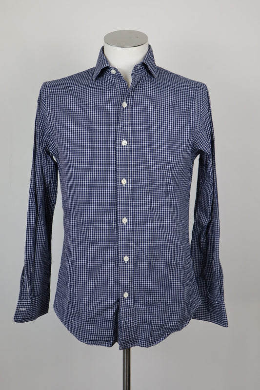 RALPH LAUREN CAMICIA UOMO TG. S MAN CASUAL VINTAGE SHIRT COTONE COTTON LOGO SLIM
