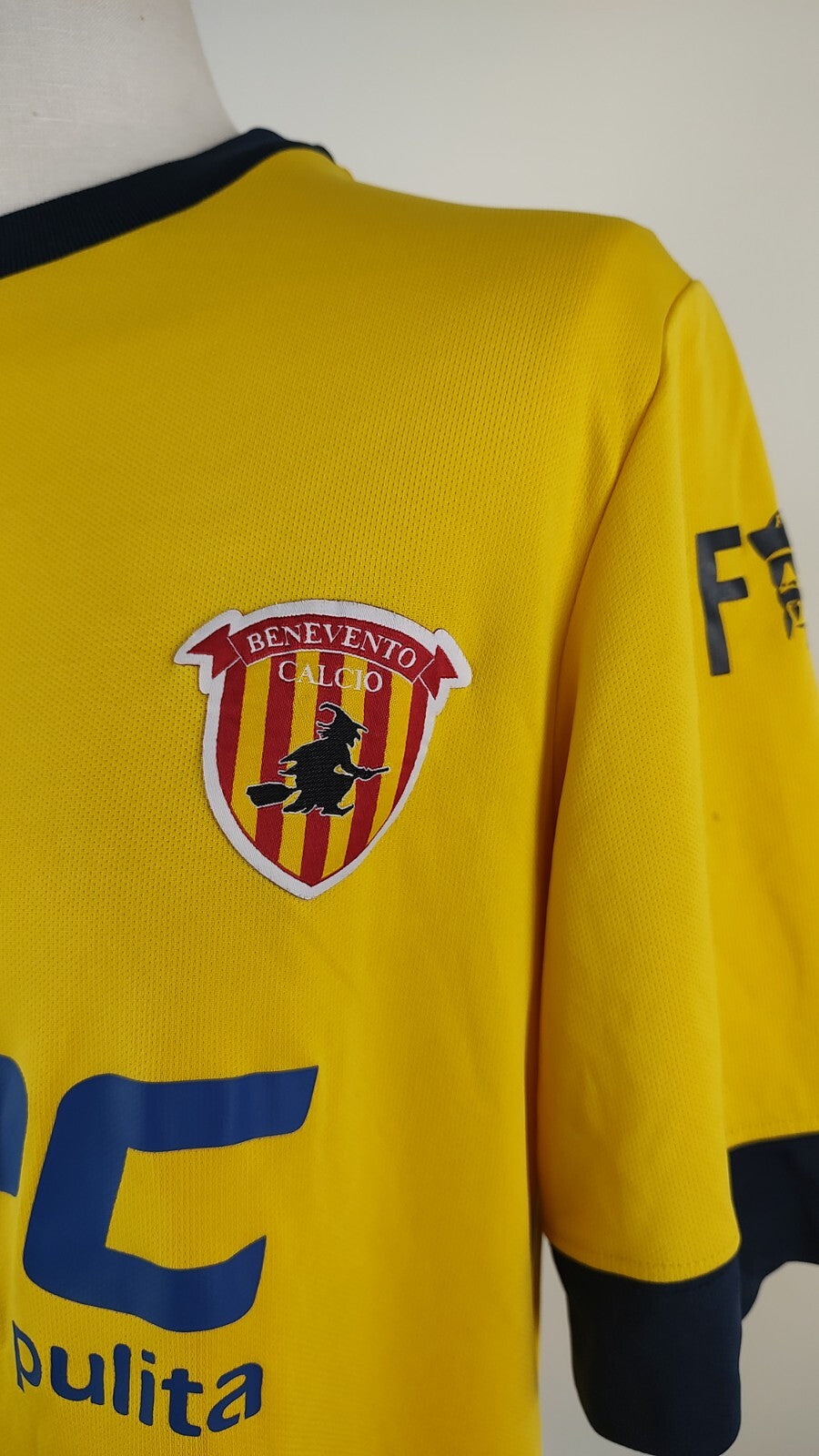 FRANKIE GARAGE BENEVENTO FOG MAGLIA CALCIO UOMO Tg XL SOCCER TRIKOT JERSEY