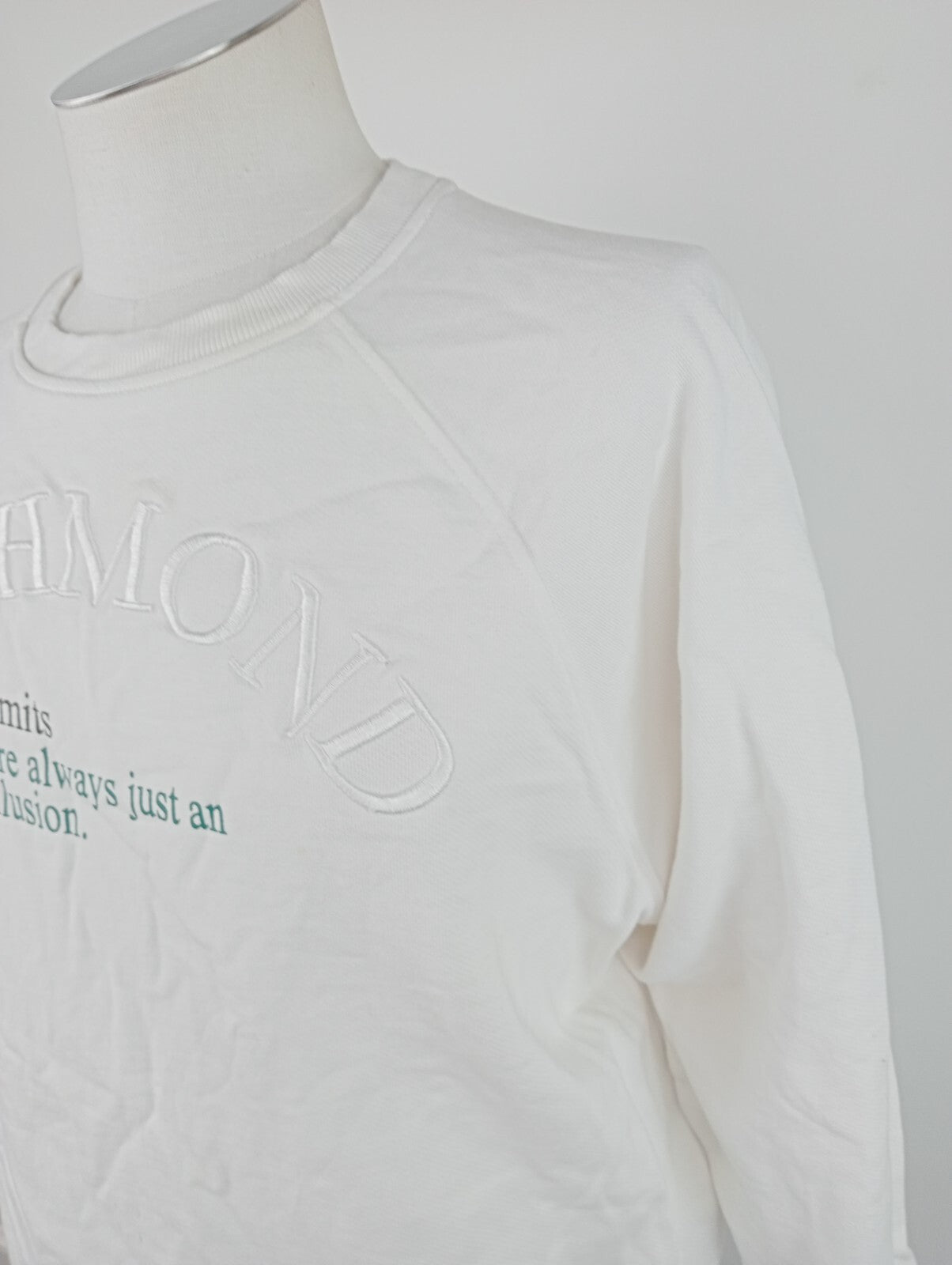 RICHMOND FELPA UOMO Tg S SPORT MAN SWEATSHIRT COTONE CASUAL VINTAGE