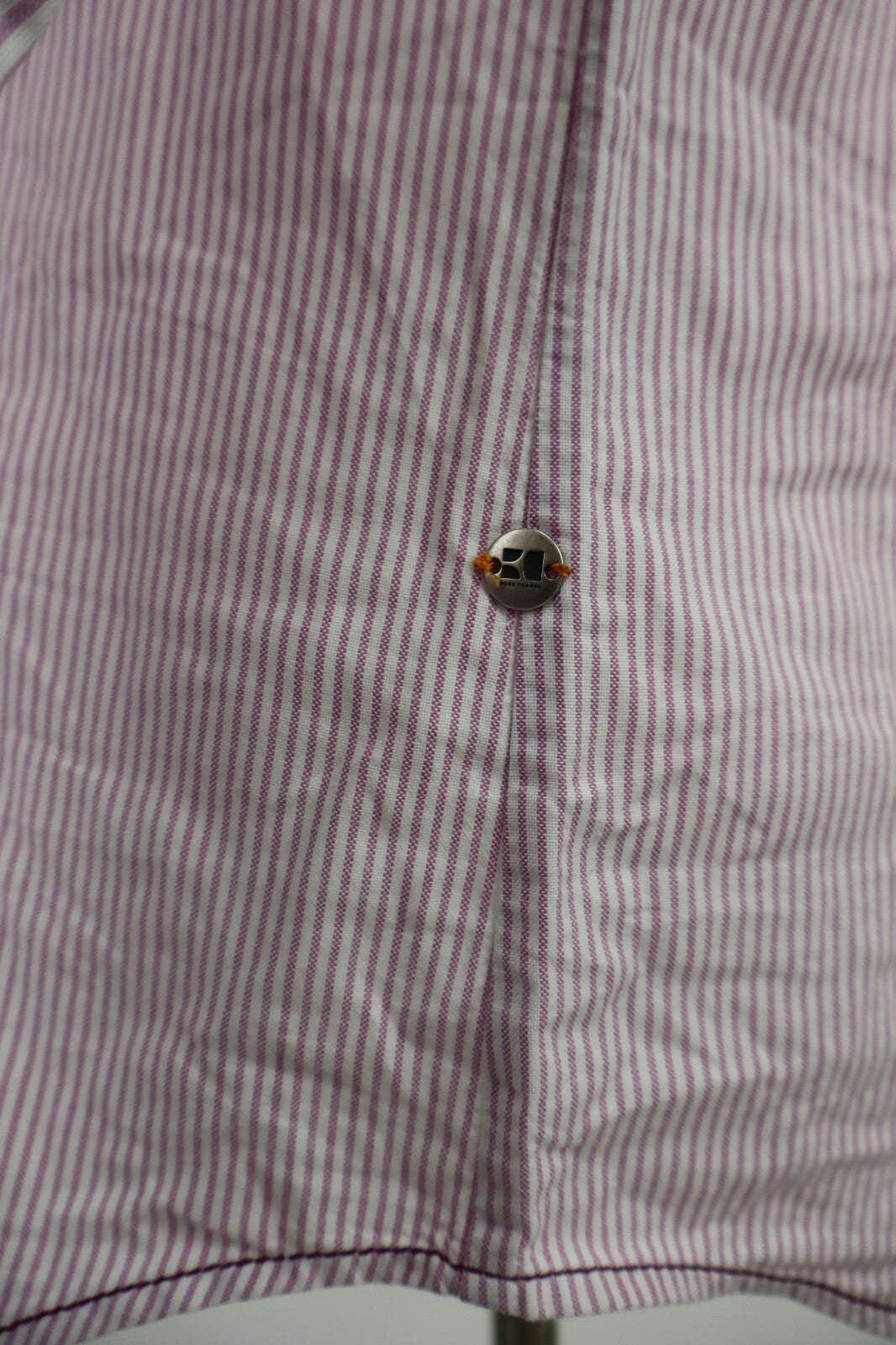 HUGO BOSS CAMICIA UOMO TG. L MAN CASUAL VINTAGE SHIRT COTONE COTTON