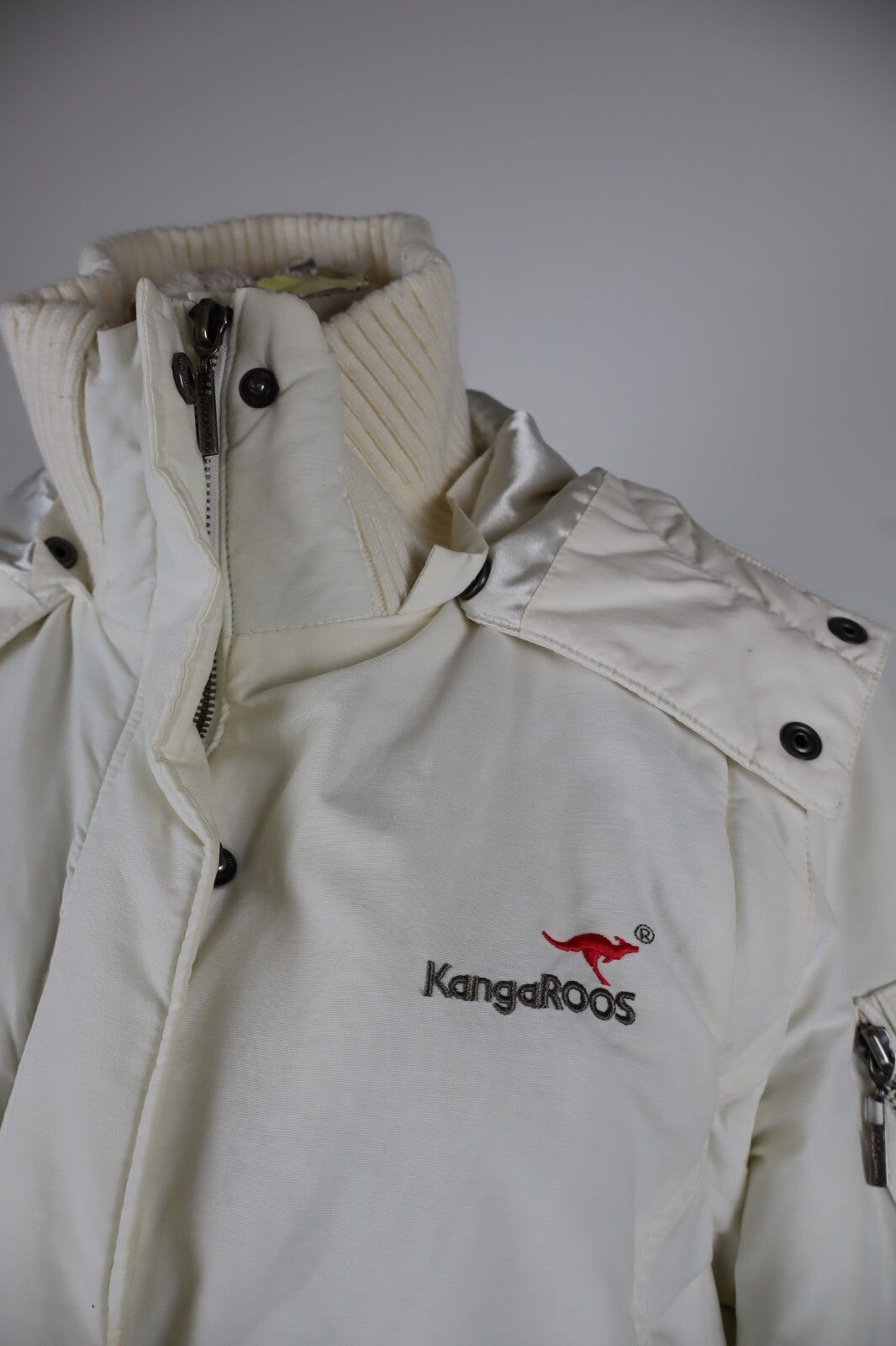 KANGAROOS GIUBBINO SMANICATO GIACCA DONNA TG 42 WOMAN JACKET CASUAL VINTAGE