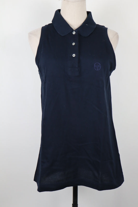 SERGIO TACCHINI FAST COLOURS POLO SMANICATA DONNA TG. L WOMAN CASUAL VINTAGE