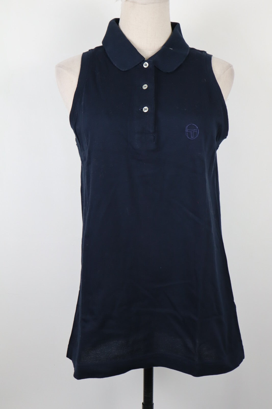 SERGIO TACCHINI FAST COLOURS POLO SMANICATA DONNA TG. L WOMAN CASUAL VINTAGE