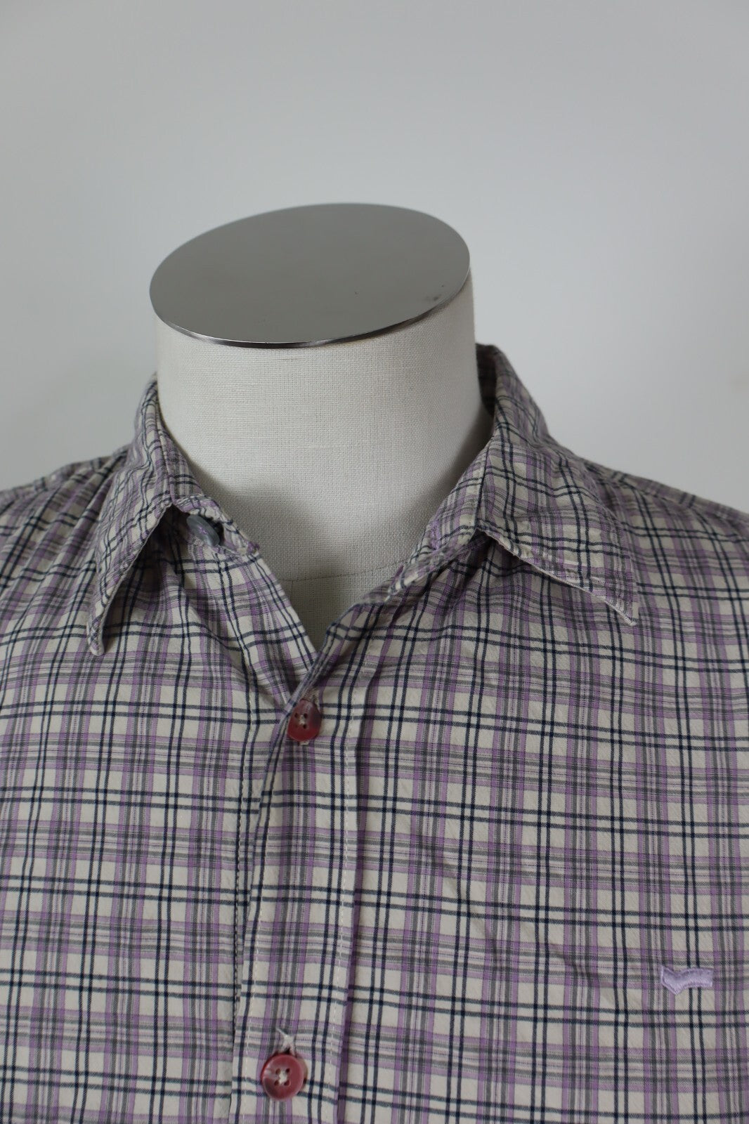 GAS CAMICIA UOMO TG. M MAN CASUAL COTONE VINTAGE SHIRT