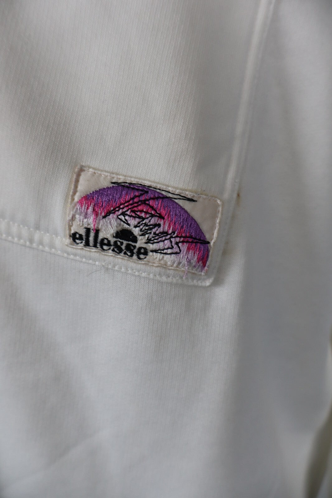 ELLESSE TENNIS FELPA MAGLIA ZIP UOMO 2XL MAN SHIRT SPORT VINTAGE JACKET