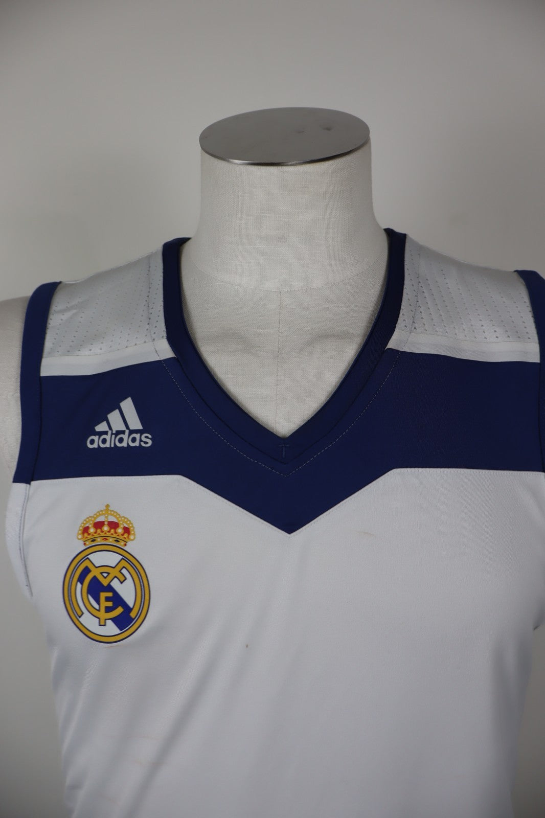 ADIDAS MAGLIA CANOTTA BASKET REAL MADRIDE UOMO Tg M TRIKOT MAN JERSEY 2016/17