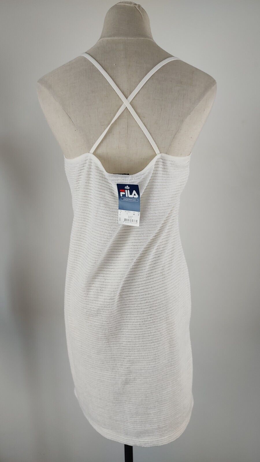 FILA VESTITO DONNA TG. L WOMAN CASUAL TENNIS VINTAGE DRESS CON TAG