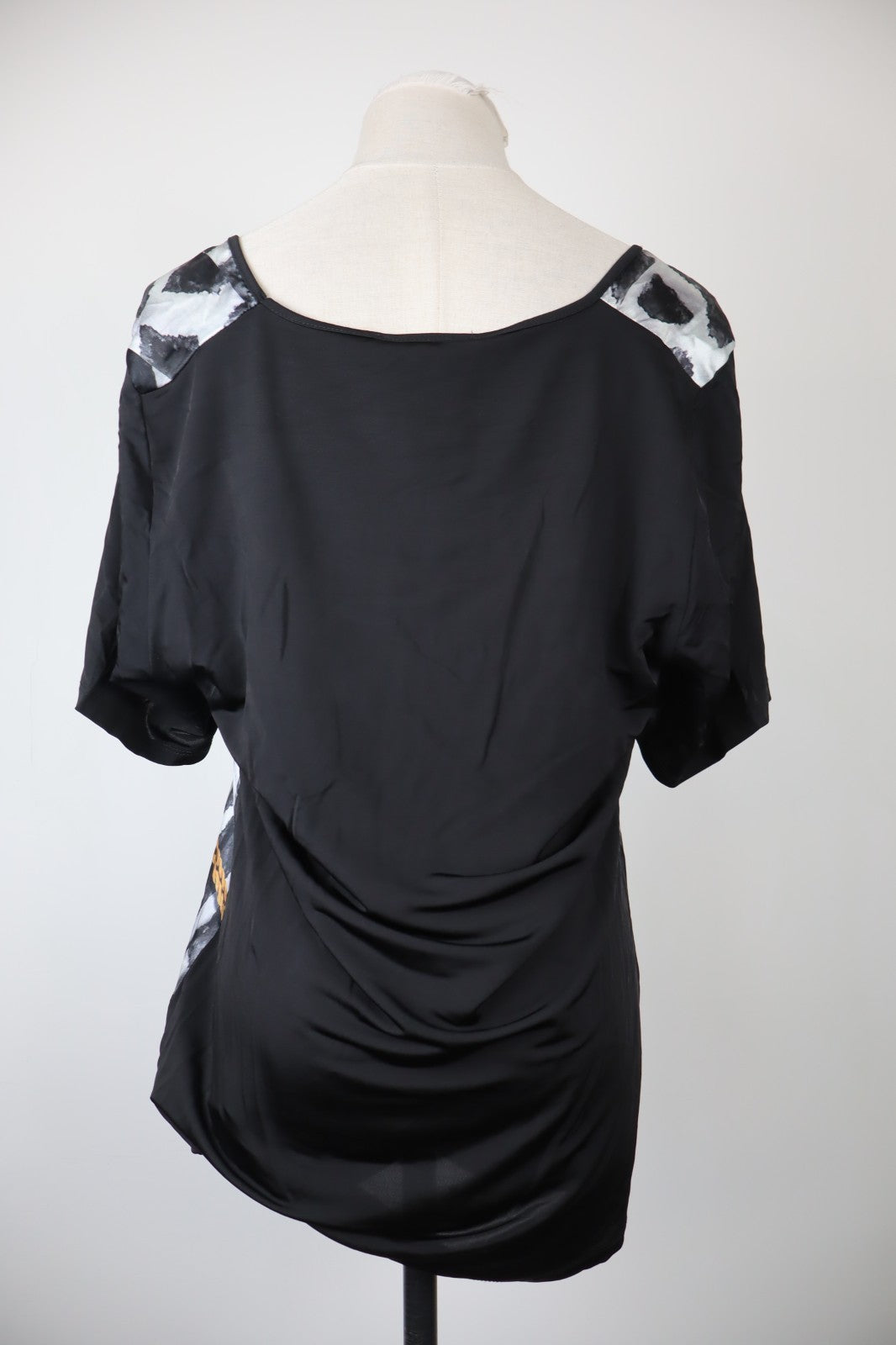 RENATO BALESTRA MAGLIA DONNA 50 WOMAN CASUAL VINTAGE T-SHIRT  TOP CANOTTA SETA