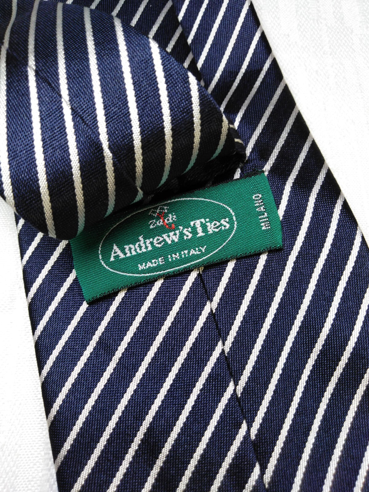 ANDREW'S 100% SILK TIE SETA CRAVATTA NECKTIE MADE IN ITALY CLASSIC