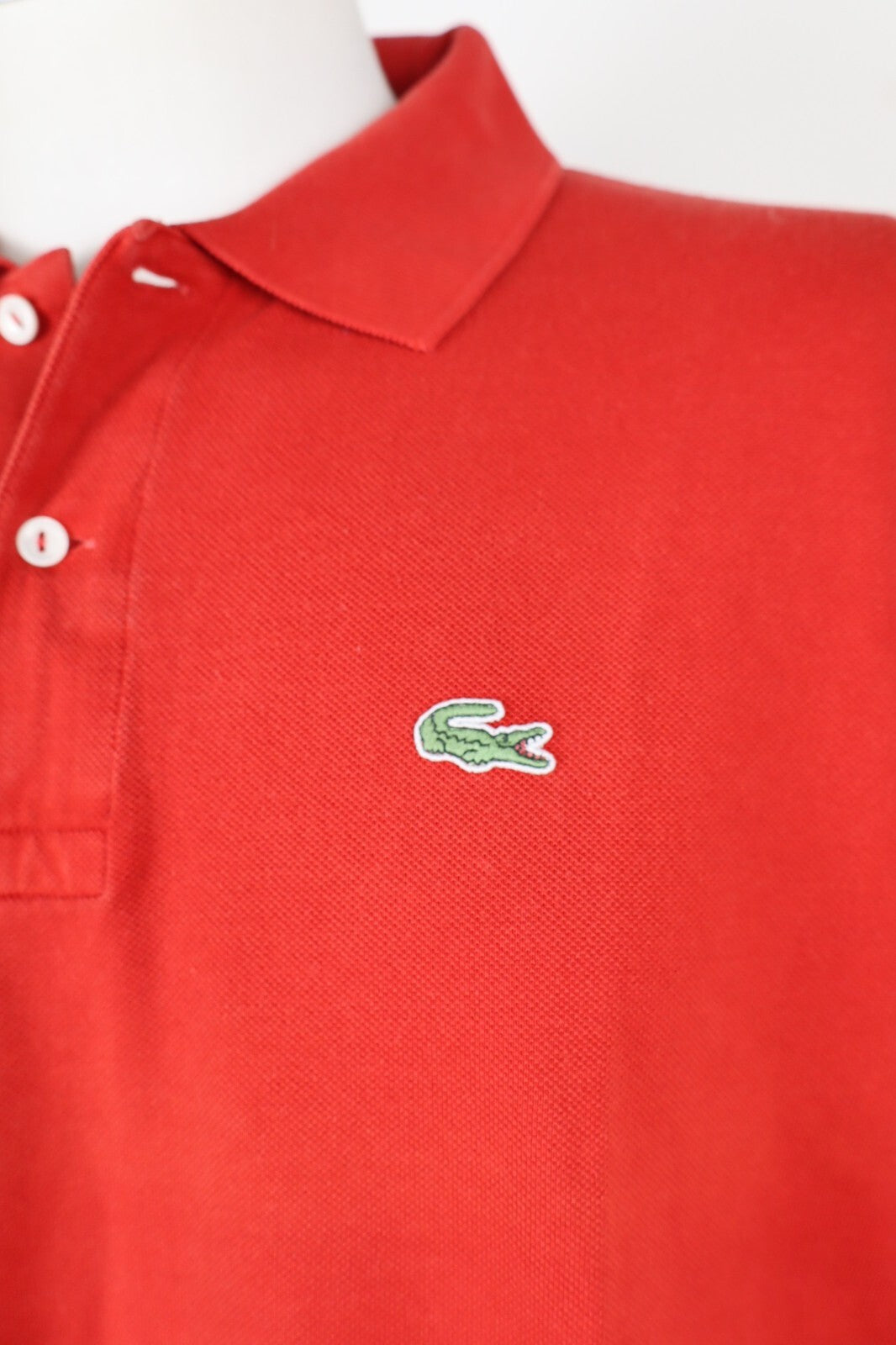 LACOSTE POLO MAGLIA UOMO COTONE TG. 6 MAN COTTON SHIRT CASUAL VINTAGE COTTON