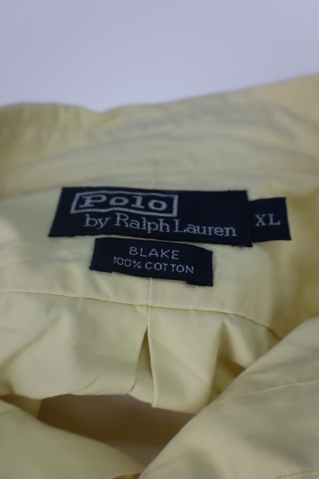 POLO RALPH LAUREN CAMICIA UOMO TG. XL MAN CASUAL VINTAGE SHIRT COTONE COTTON
