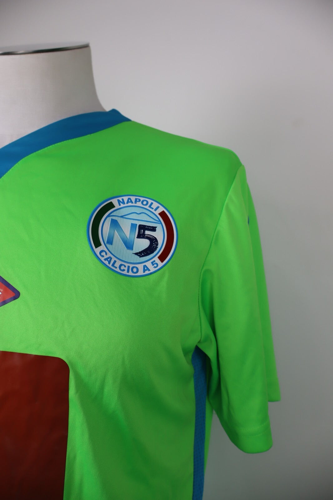 ZEUS ELFJIJI N 25 NAPOLI N5 MAGLIA CALCIO UOMO Tg M TRIKOT JERSEY SOCCER VINTAGE