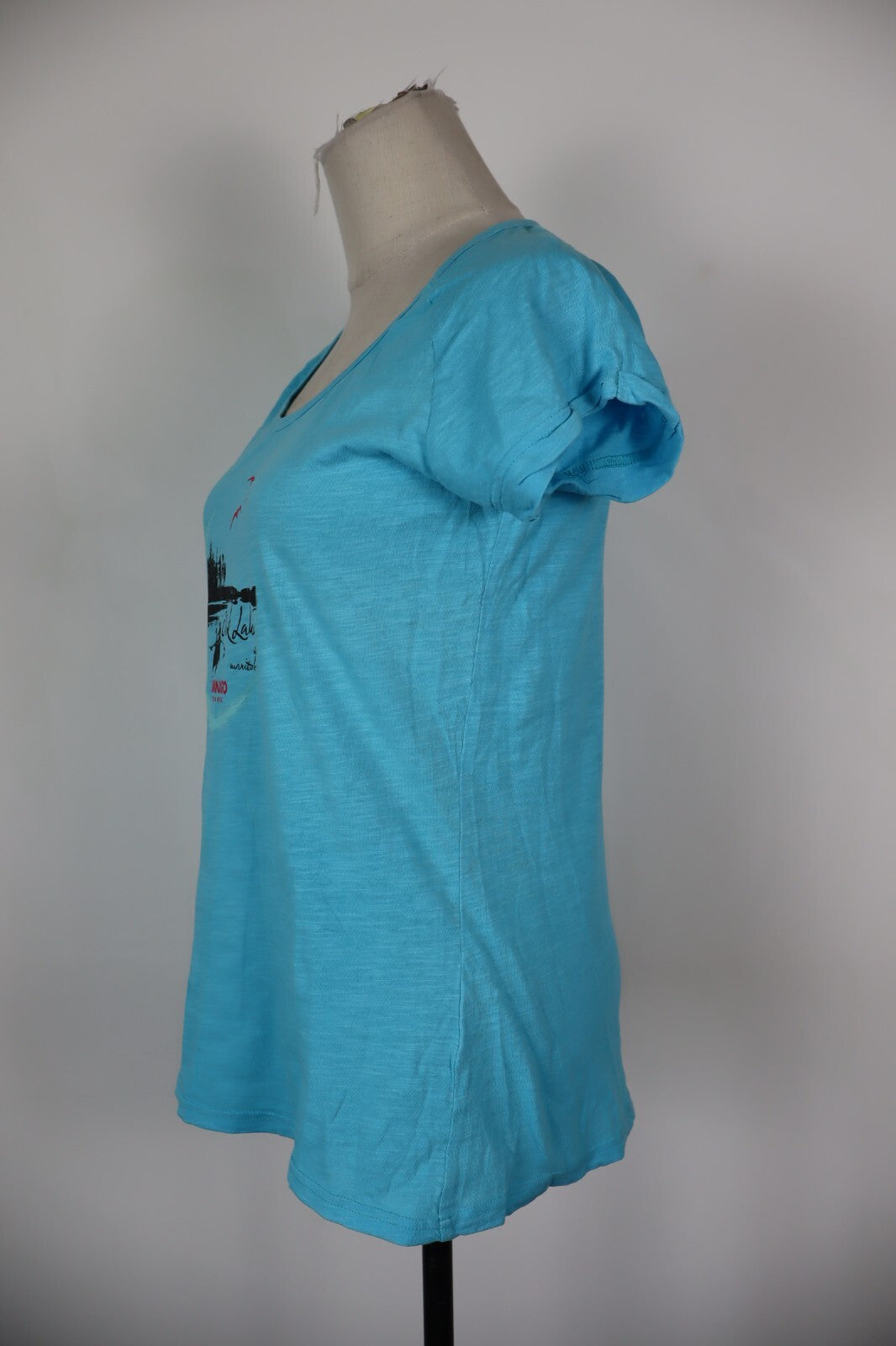 KILIMANGIARO MAGLIA DONNA T-SHIRT TG. L WOMAN CASUAL VINTAGE SHIRT COTONE