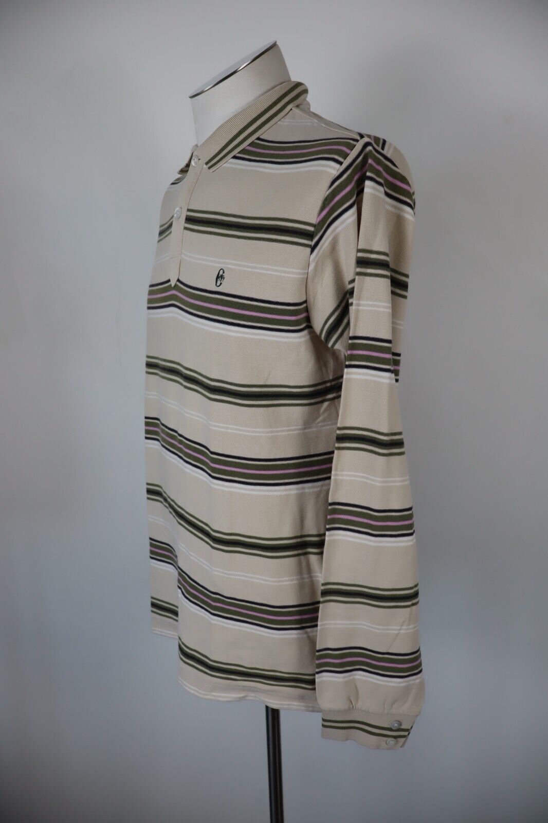CONTE OF FLORENCE MAGLIA POLO UOMO TG. L MAN POLO SHIRT CASUAL VINTAGE COTONE