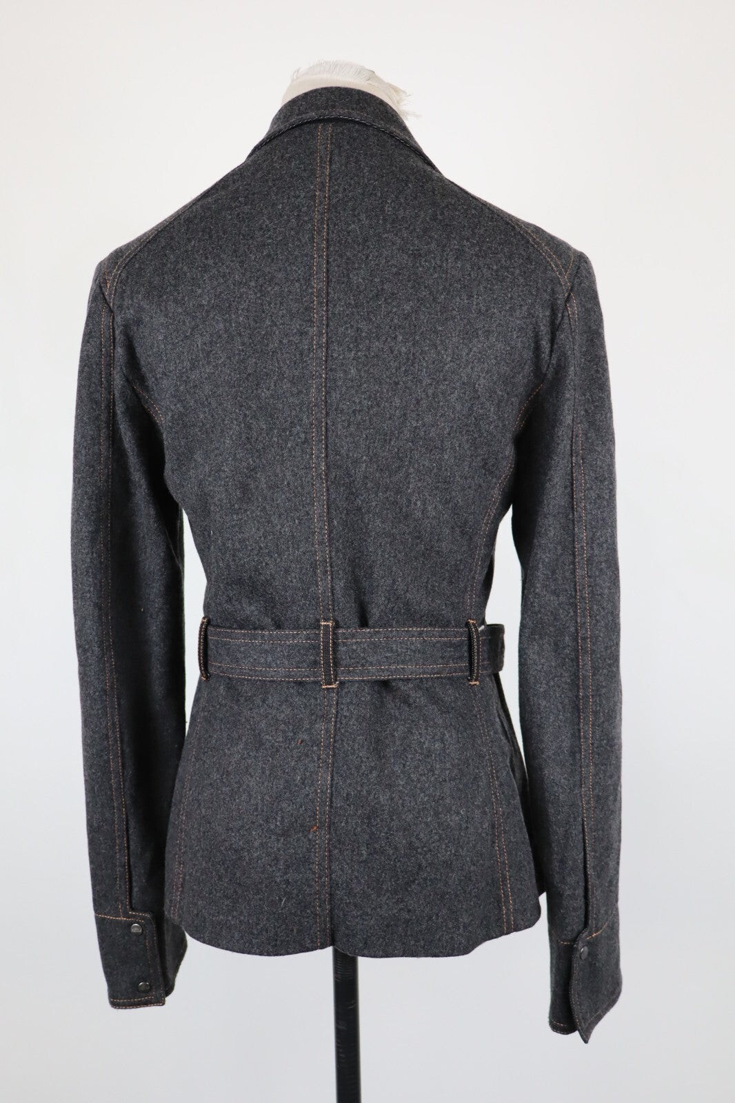 FERRE JEANS CAPPOTTO GIACCA DONNA 28 42 WOMAN WOOL COAT JACKET CASUAL VINTAGE