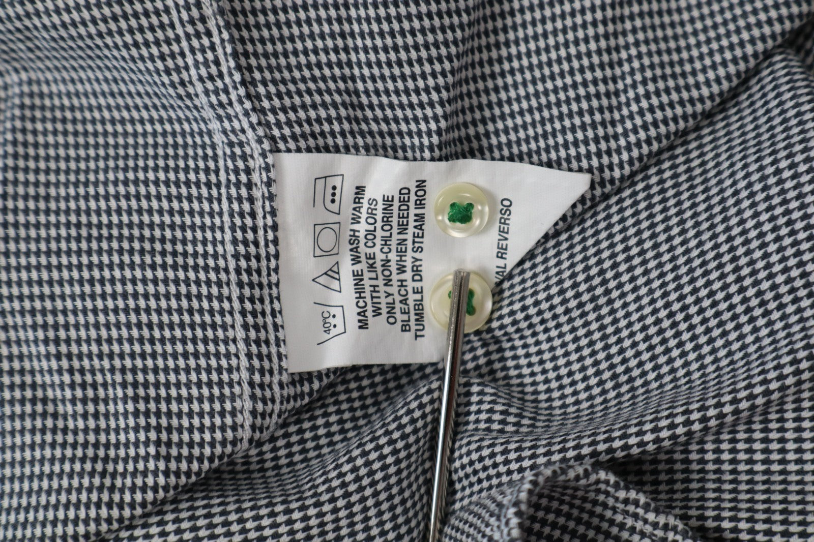 TOMMY HILFIGER SLIM FIT CAMICIA UOMO COTONE TG M MAN CASUAL VINTAGE COTTON SHIRT