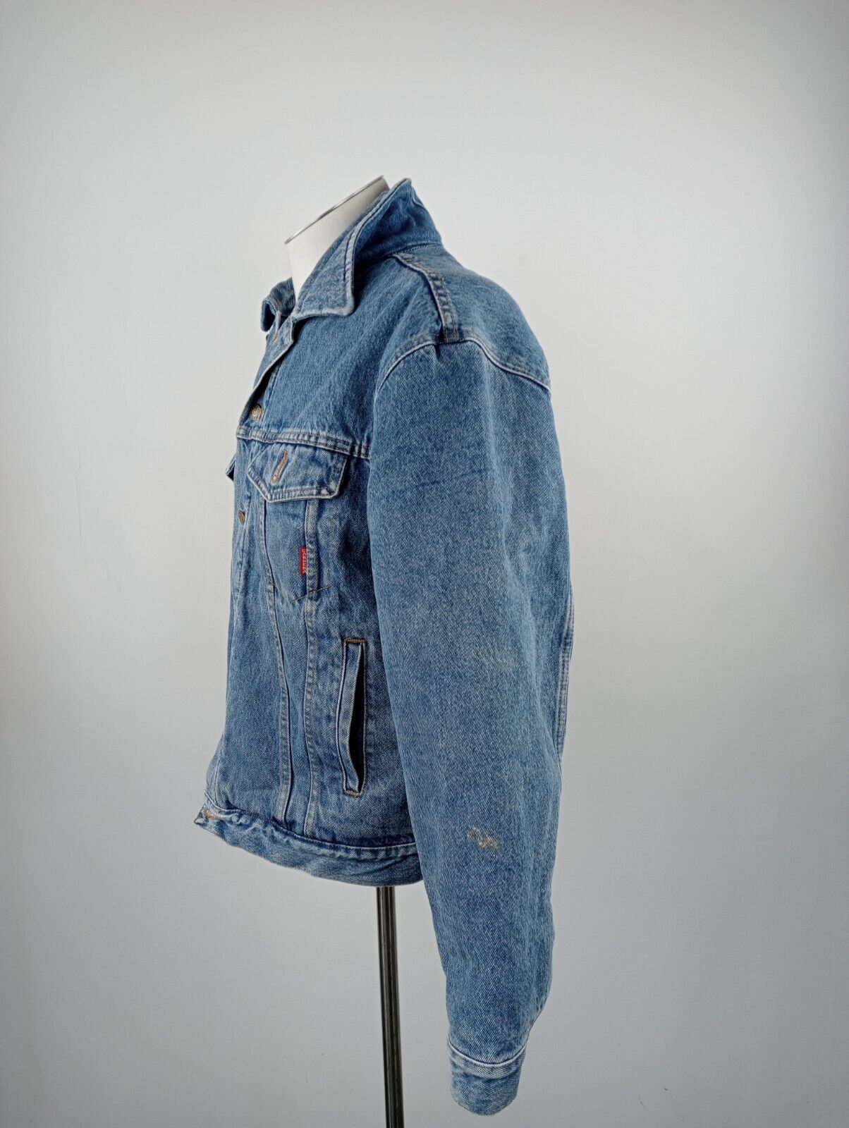 CARRERA GIUBBINO JEANS DENIM GIACCA UOMO S MAN CASUAL JACKET VINTAGE