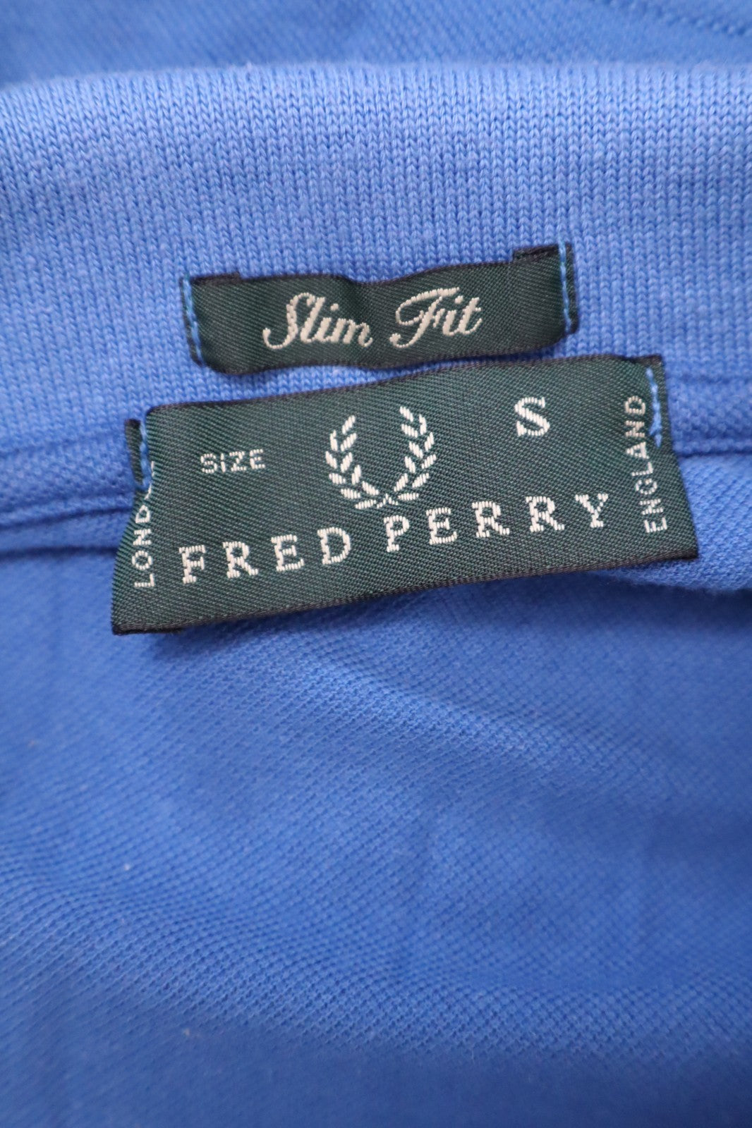 FRED PERRY SLIM POLO MAGLIA UOMO COTONE TG S MAN COTTON T-SHIRT CASUAL VINTAGE