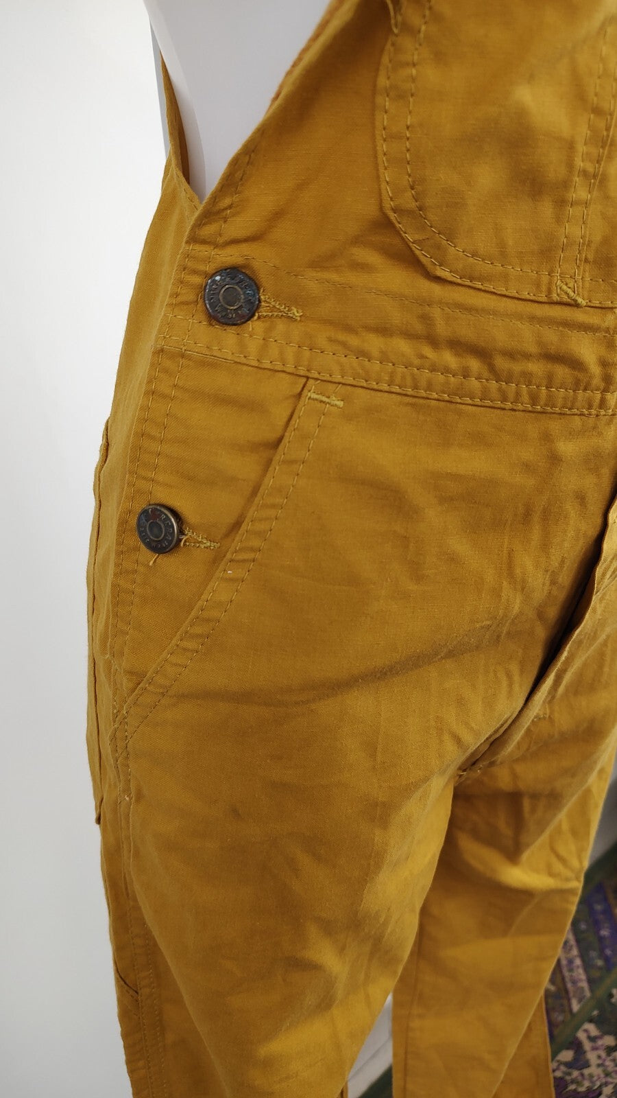 CARRERA COMPLETO DONNA PANTALONE Tg 35 SALOPETTE ONE PIECE VINTAGE VELLUTO