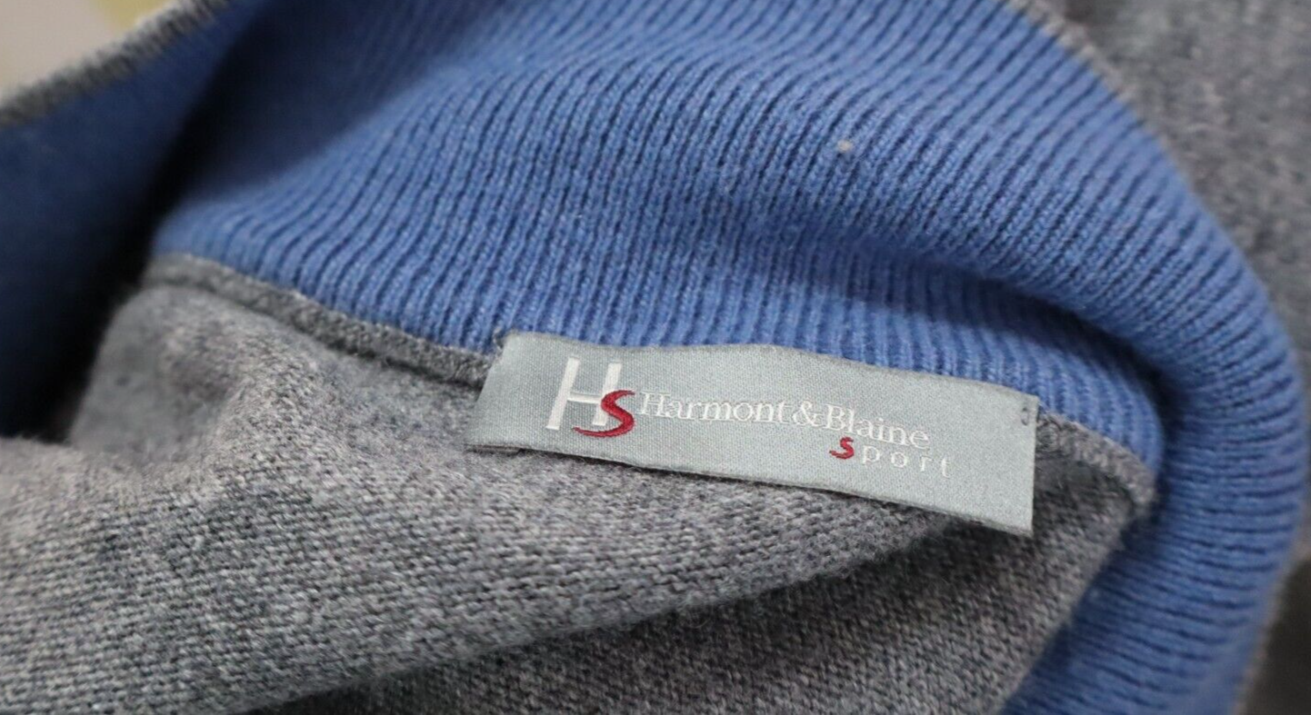 HARMONT & BLAINE MAGLIONE LANA WOOL VINTAGE UOMO Tg. L SWEATER MAN CASUAL