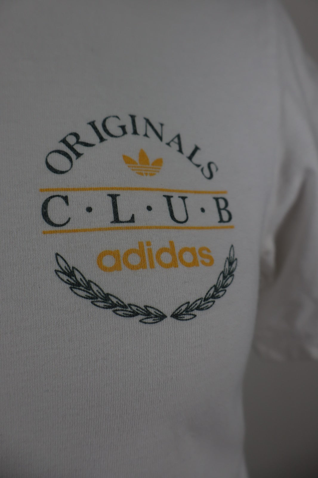 ADIDAS CLUB MAGLIA UOMO TG XS MAN COTTON T-SHIRT CASUAL COTONE VINTAGE LOGO