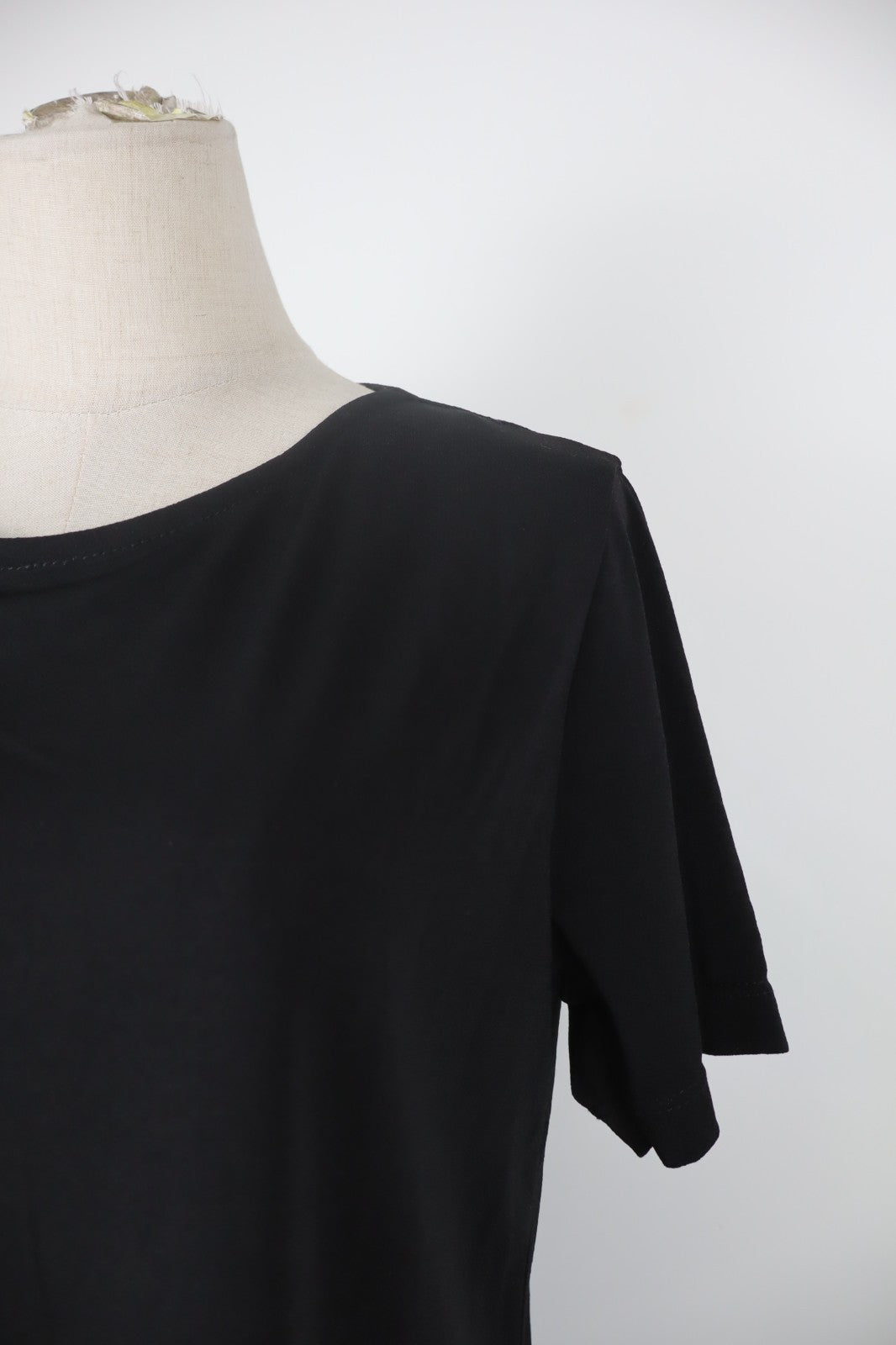 PIERRE CARDIN PARIS MAGLIA DONNA TG. M WOMAN CASUAL VINTAGE NERO T-SHIRT LOGO
