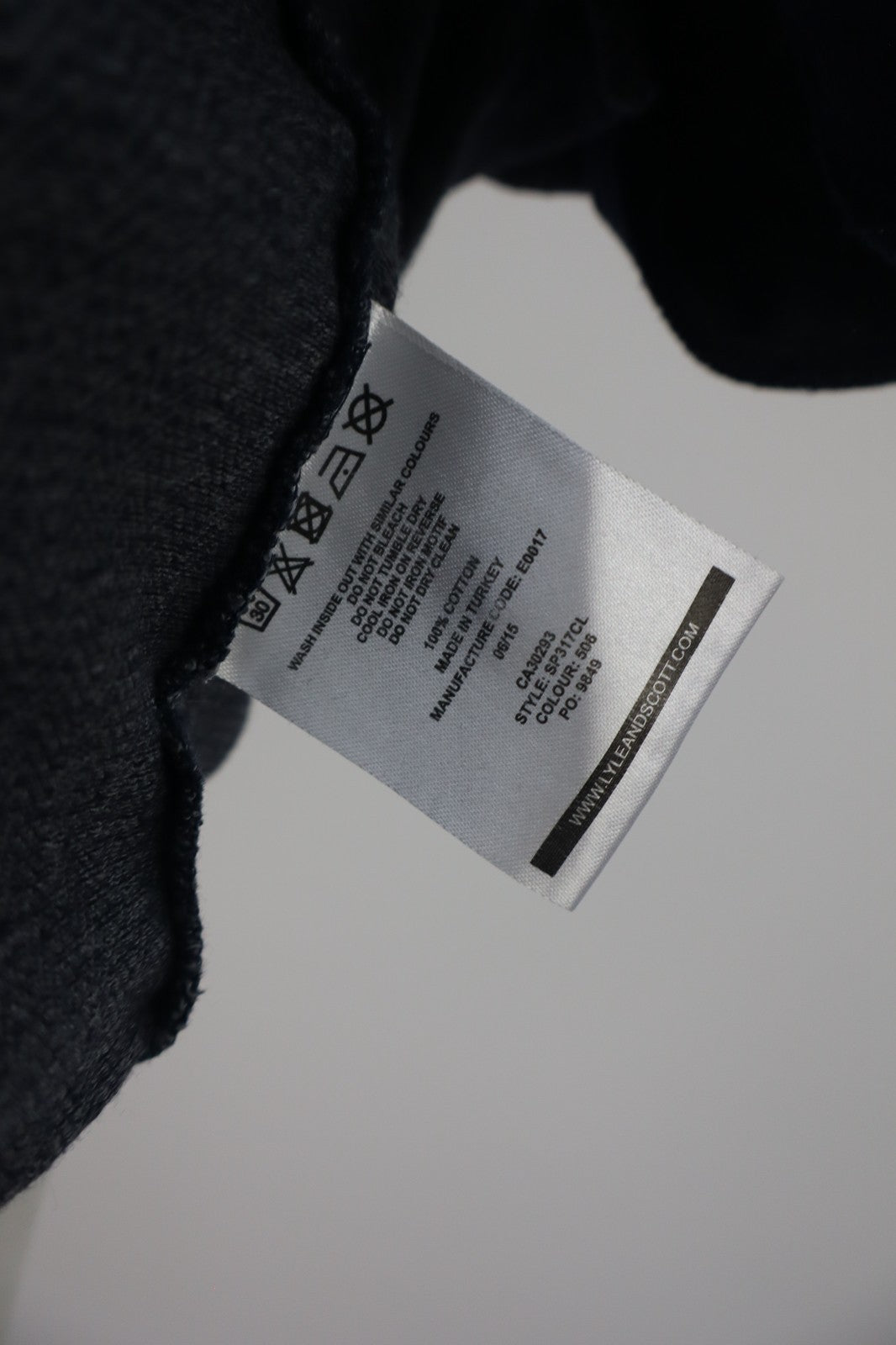 LYLE & SCOTT MAGLIA POLO UOMO COTONE TG. L MAN COTTON T-SHIRT CASUAL VINTAGE