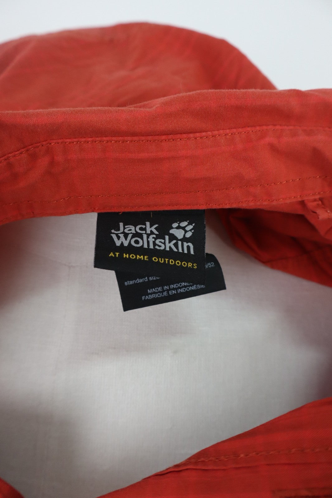 JACK WOLFSKIN CAMICIA UOMO TG. L MAN CASUAL SPORTSWEAR VINTAGE SHIRT COTONE