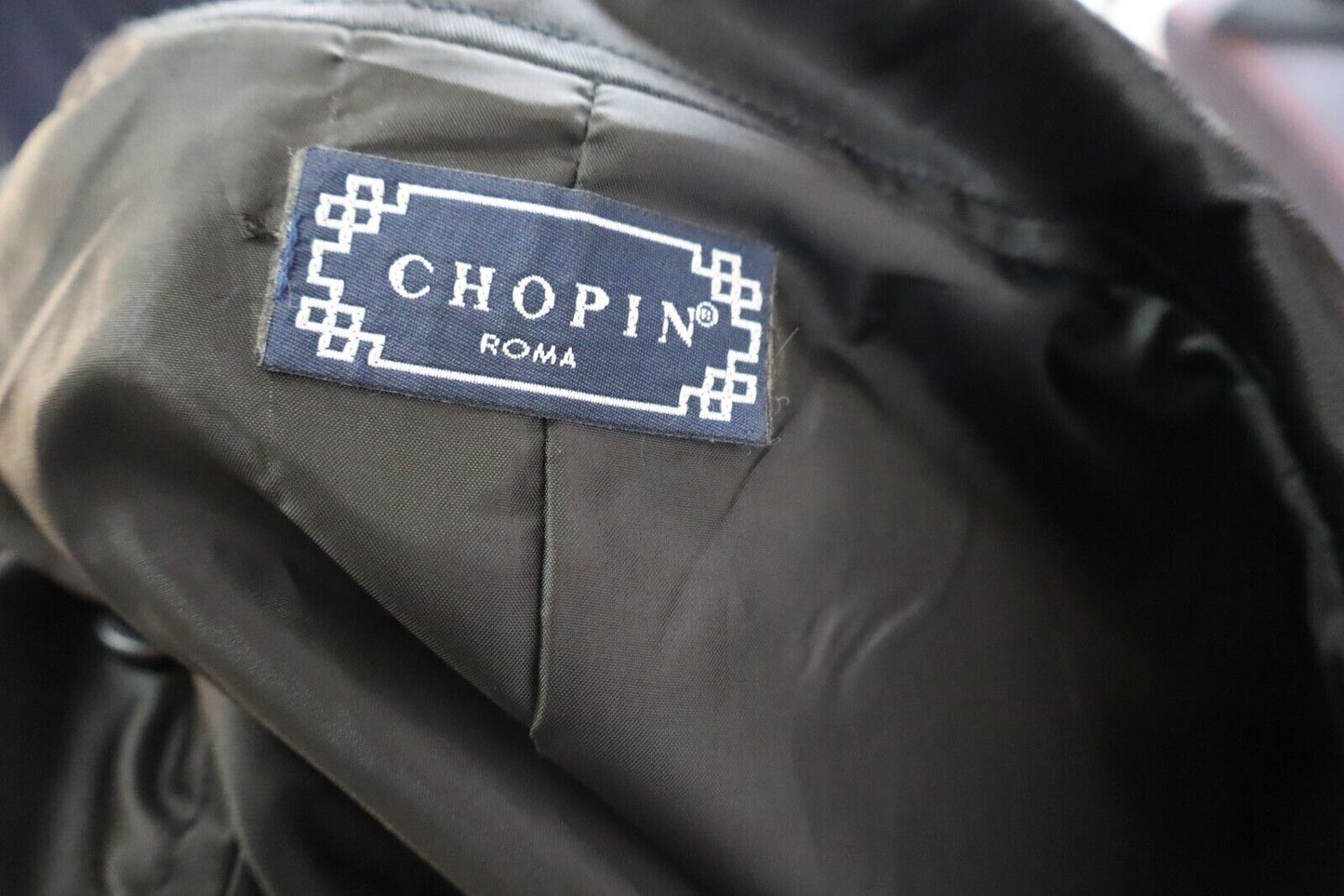 CHOPIN ROMA CAPPOTTO GIACCA LUNG A DONNA 42 WOMAN COAT VINTAGE CASUAL COTONE