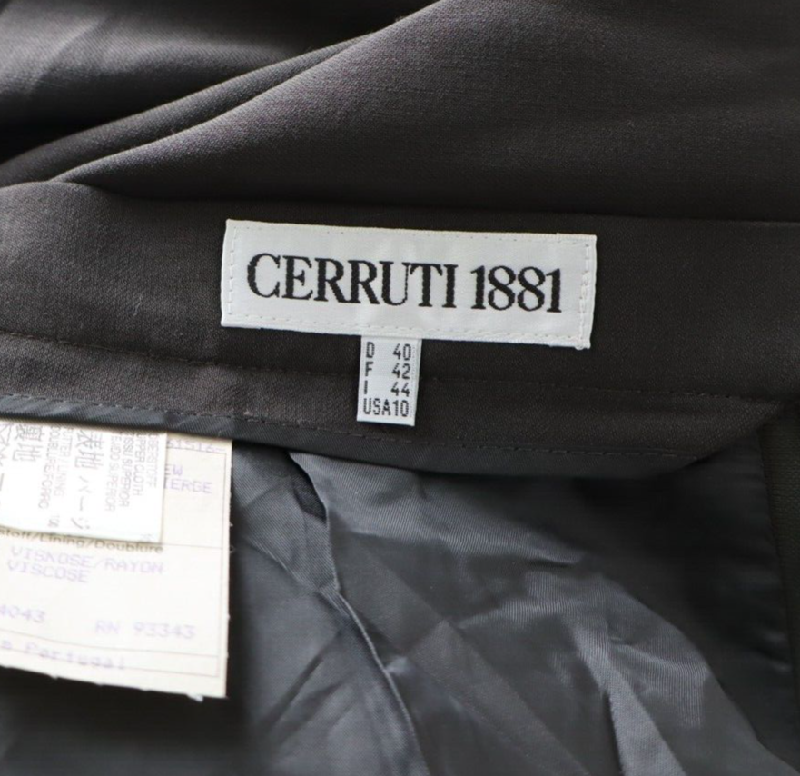 CERRUTI 1881 GONNA DONNA TG. 44 WOMAN VINTAGE SKIRT CASUAL