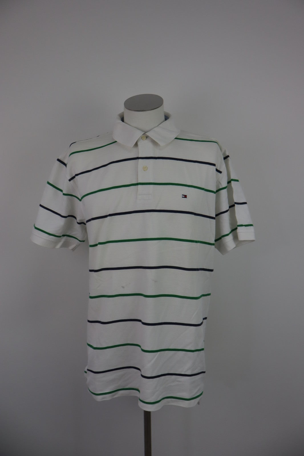 TOMMY HILFIGER POLO MAGLIA UOMO TG XL MAN T-SHIRT CASUAL VINTAGE COTONE