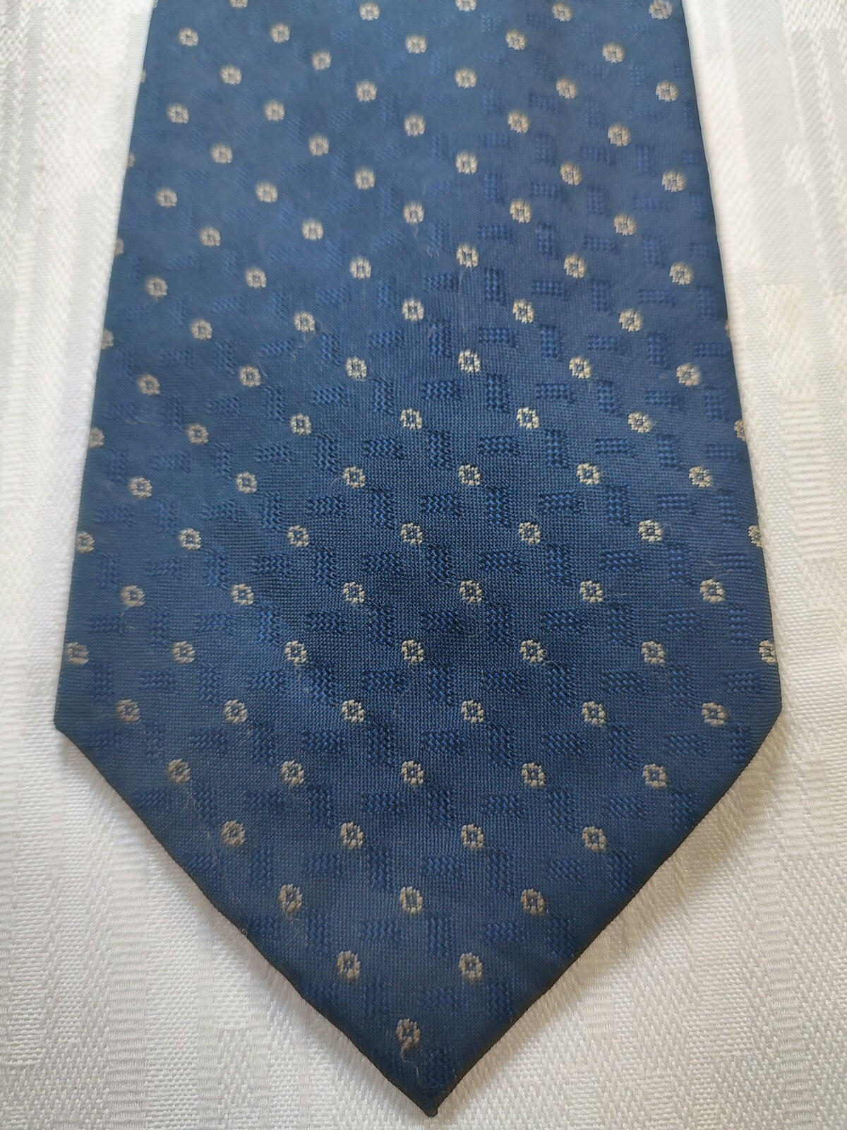 ROCCOBAROCCO 100% SILK TIE SETA CRAVATTA NECKTIE  ITALIA CLASSIC SELF TIPPED