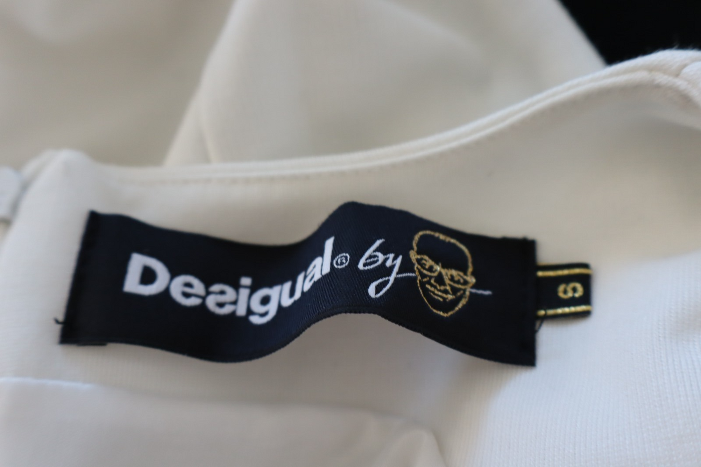 DESIGUAL VESTITO DONNA TG. S WOMAN CASUAL VINTAGE DRESS ABITO