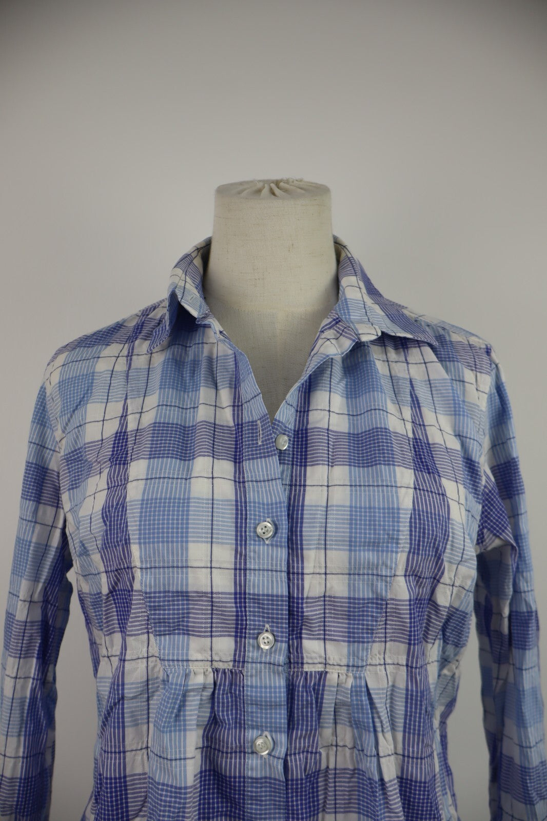 FRED PERRY CAMICIA COTONE DONNA TG. M WOMAN COTTON SHIRT CASUAL VINTAGE