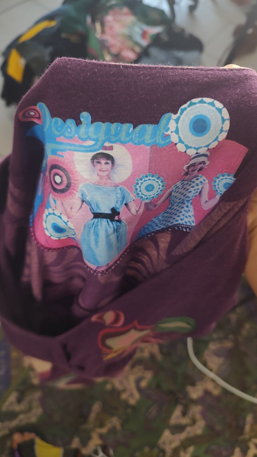 DESIGUAL VESTITO DONNA TG. XS WOMAN CASUAL VINTAGE DRESS