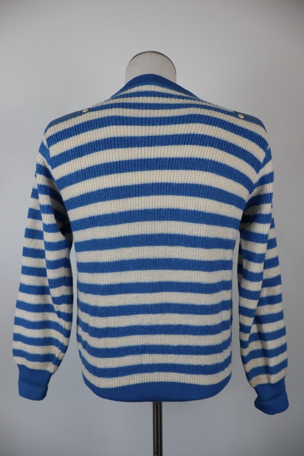 YACHTING TIME MAGLIONE LANA WOOL VINTAGE UOMO Tg 6 SWEATER MAN CASUAL