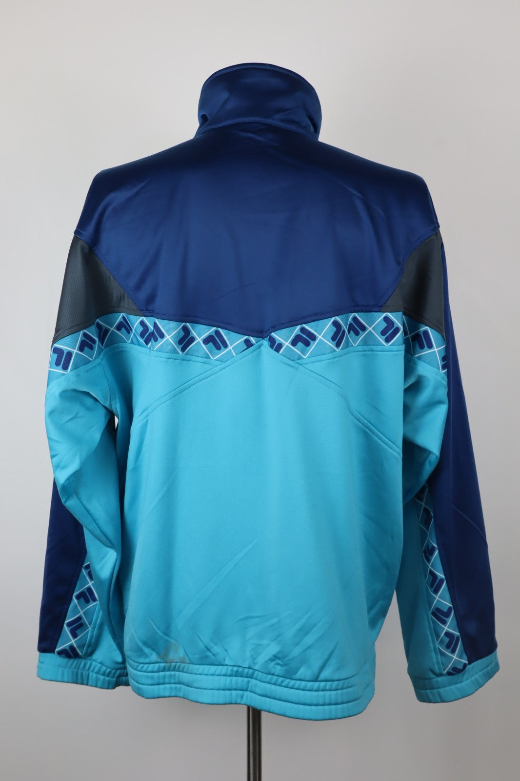 FILA FELPA CON ZIP MAGLIA UOMO Tg XXL MAN SWEATSHIRT CASUAL VINTAGE