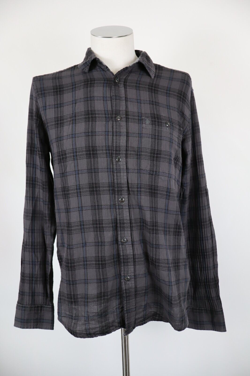 WRANGLER CAMICIA UOMO TG. L SLIM MAN CASUAL VINTAGE SHIRT COTONE COTTON