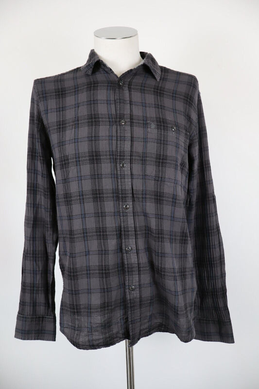 WRANGLER CAMICIA UOMO TG. L SLIM MAN CASUAL VINTAGE SHIRT COTONE COTTON