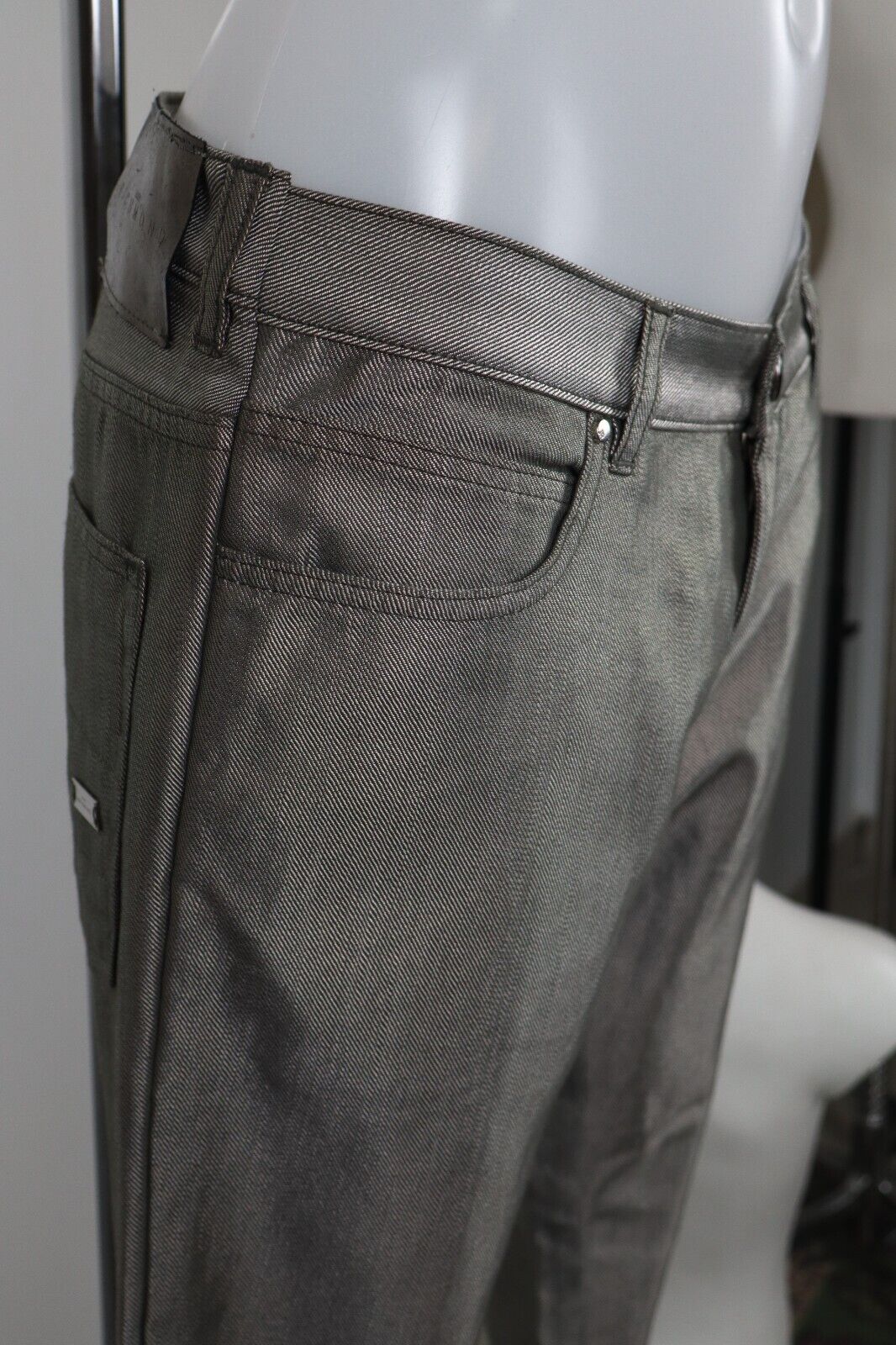 RICHMOND PANTALONE CASUAL DONNA TG. 44 WOMAN VINTAGE PANTS COTONE