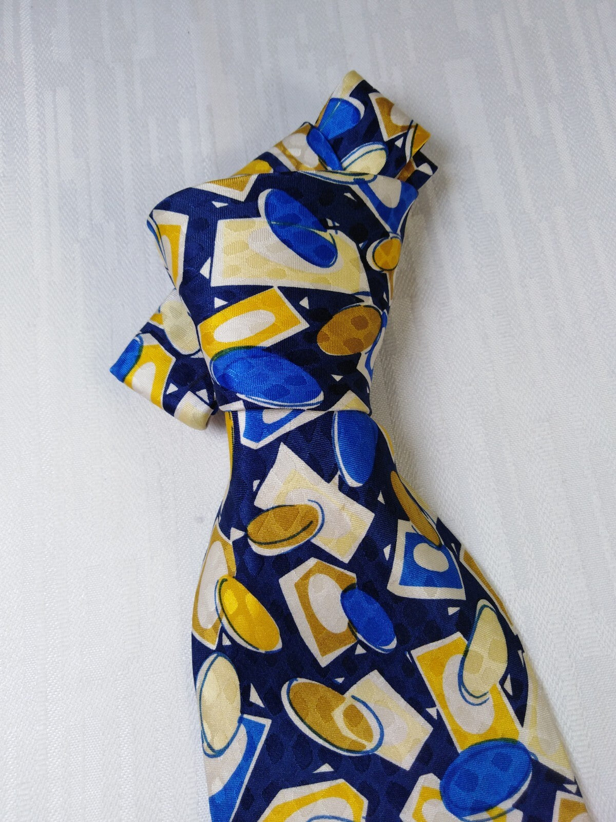 BARTON MODA 100% SILK TIE SETA CRAVATTA NECKTIE MADE IN ITALIA CLASSIC