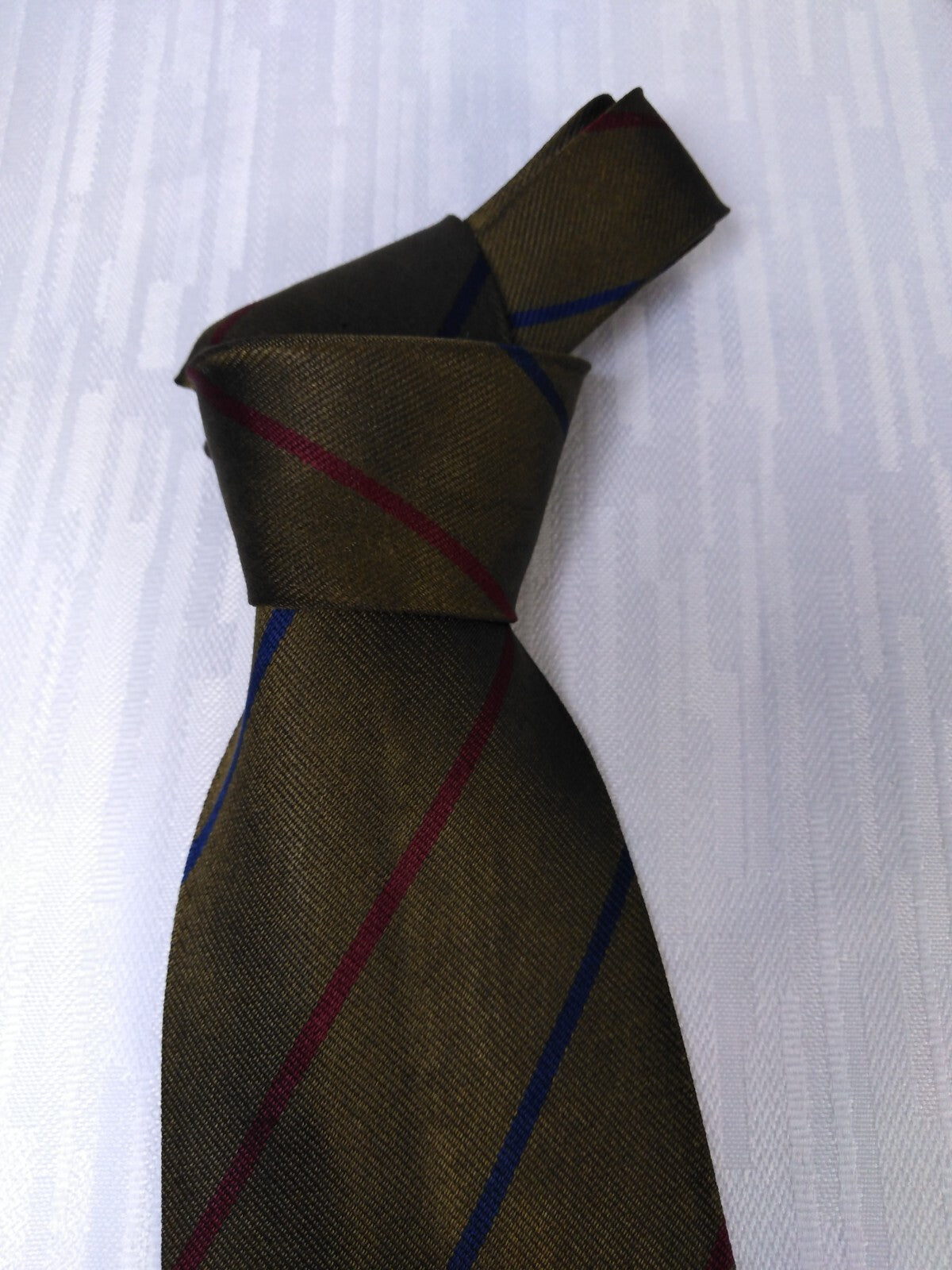 ROCCOBAROCCO 100% SILK TIE SETA CRAVATTA NECKTIE MADE IN ITALY