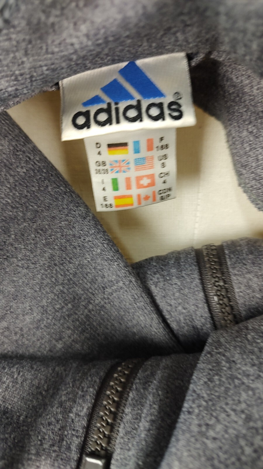 ADIDAS GIACCA SPORT UOMO Tg 4 MAN VINTAGE JACKET CASUAL VINTAGE