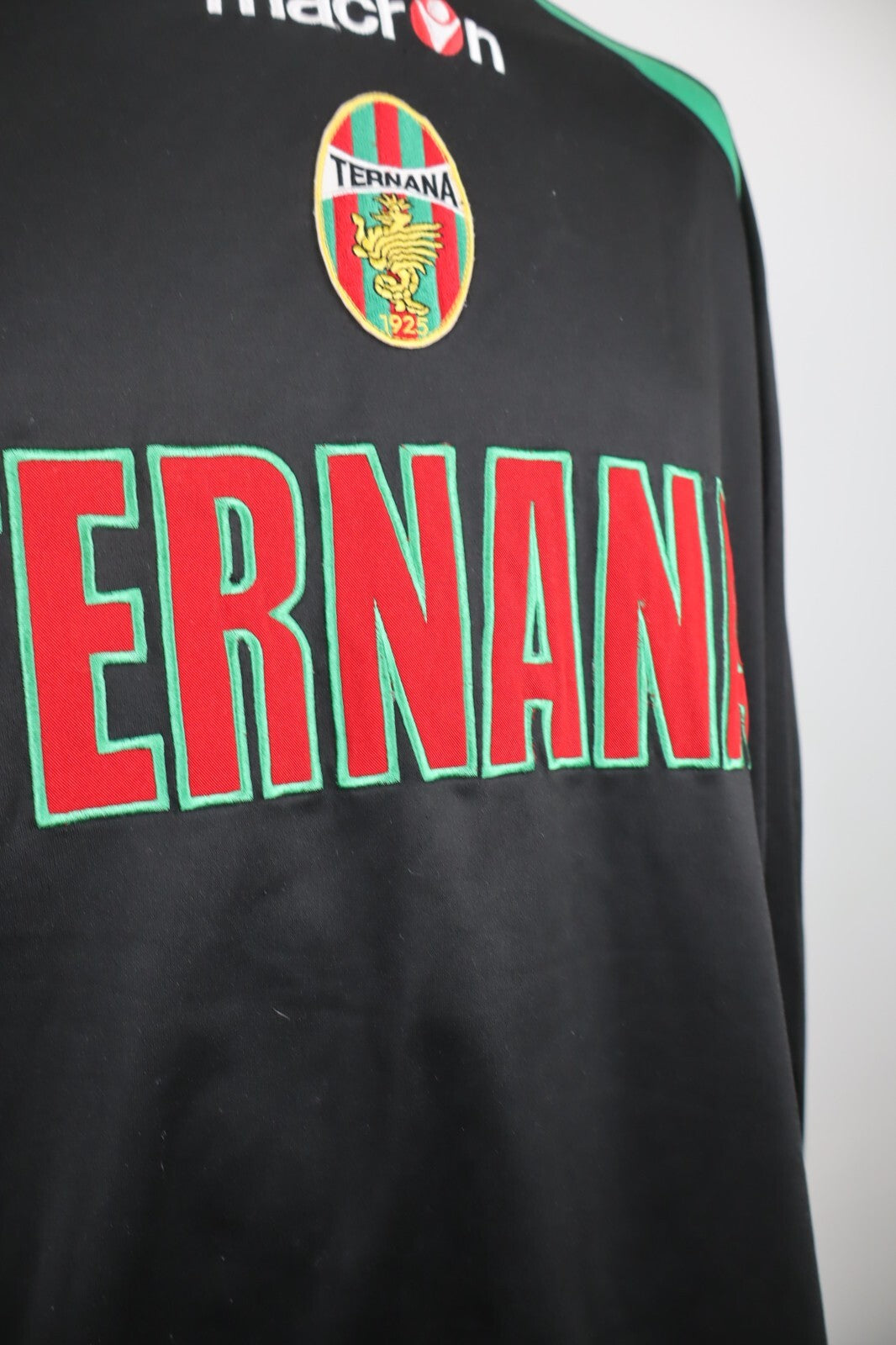 MACRON TERNANA MAGLIA CALCIO UOMO Tg 2XL SOCCER TRIKOT MAN JERSEY SHIRT SPORT