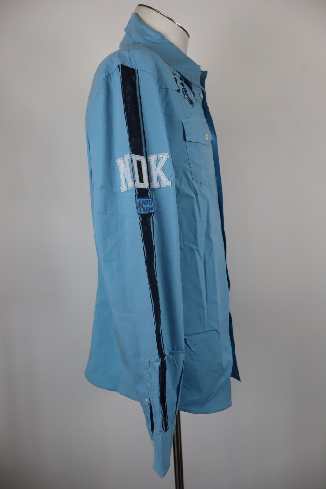 NORDKAPP CAMICIA UOMO TG. L MAN CASUAL VINTAGE SHIRT COTONE COTTON