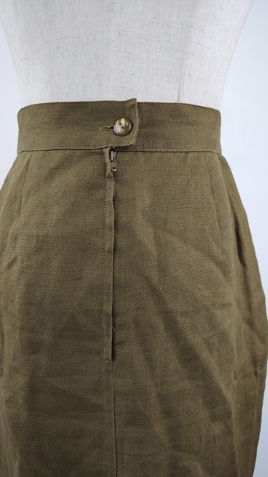 MARELLA GONNA DONNA LINO TG. 42\8 WOMAN SILK SKIRT VINTAGE MADE IN ITALY