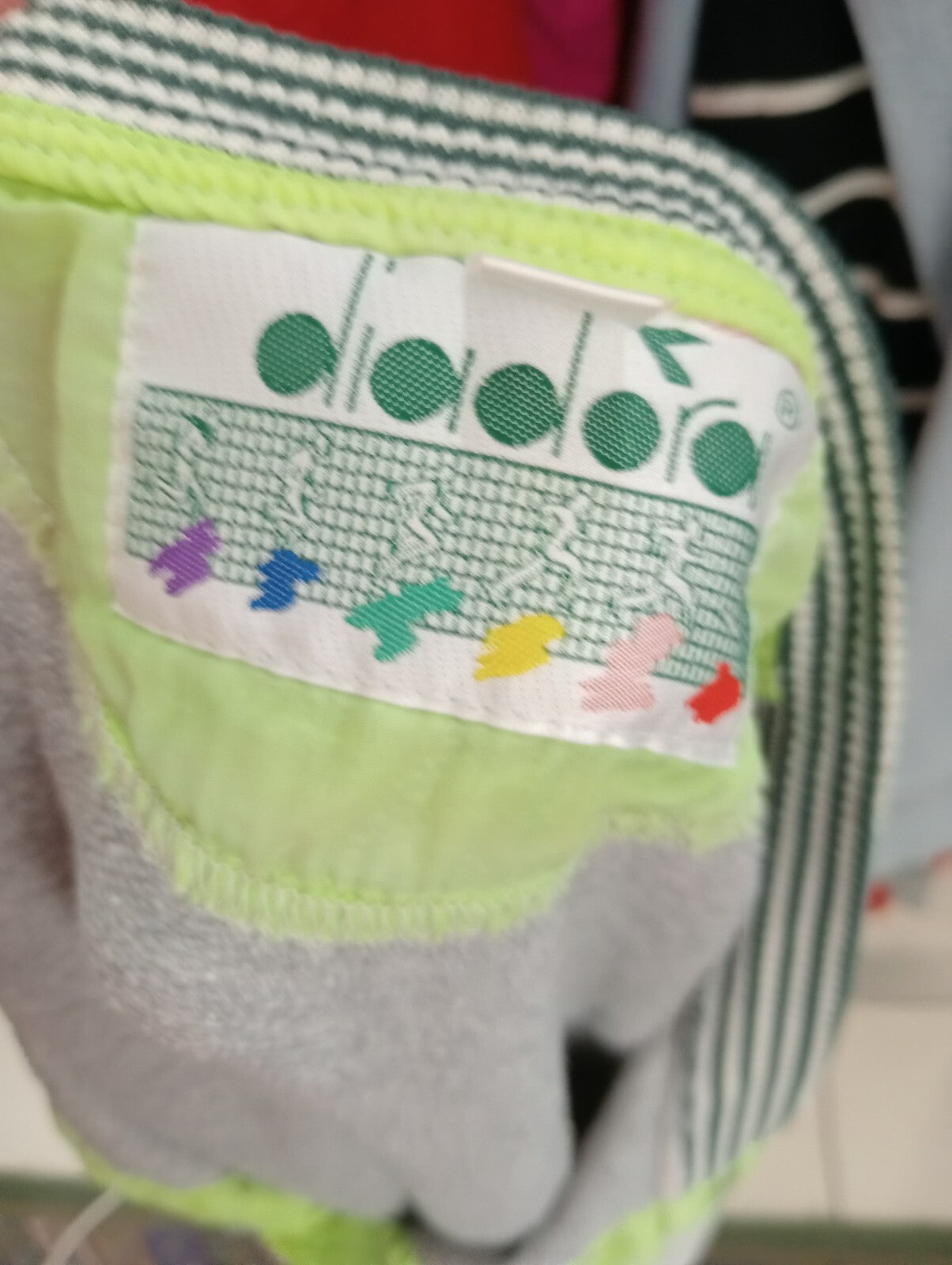 DIADORA ATHLETIC MAGLIA DONNA TG M WOMAN CASUAL VINTAGE T-SHIRT SPORT MADE ITALY